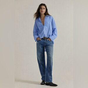 NWT Free People We The Free August Pullover Shirt